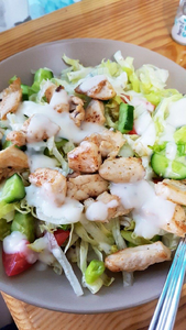Chicken Salad with Caesar Sauce