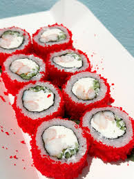 Shrimp caviar roll