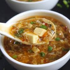 Hot sour chicken soup