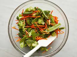 Mixed vegetables ginger