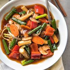 Mixed vegetables Sweet Sour