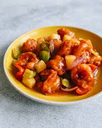 Shrimp sour and sweet