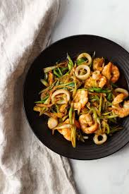 Seafood ginger