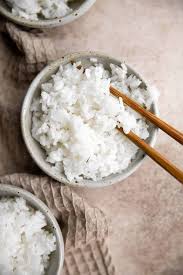 Steamed rice