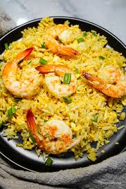 Egg Fried rice shrimp