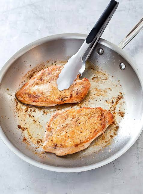 Sautéed Chicken on Iron Plate