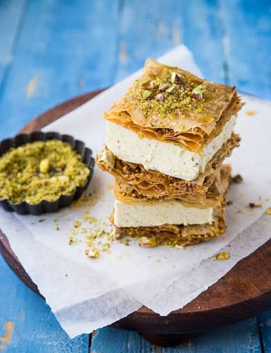 Creamy Pistachio Baklava