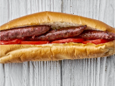 Oriental Sausage Sandwich