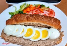 Boiled Egg Sandwich