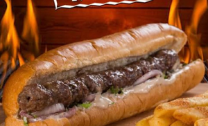 Grilled Kofta Sandwich