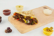 Burger crepe