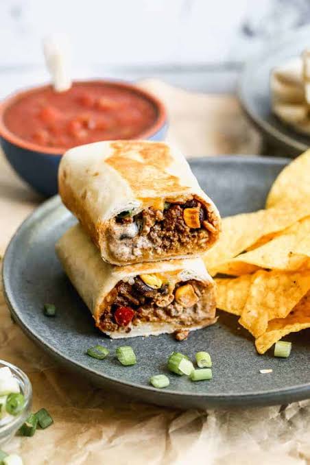 Meat Tortilla sandwich
