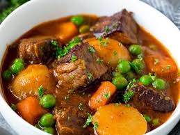 Beef Stew With Potatoes & Peas
