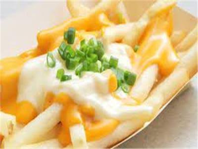 Potatoes with cheese
