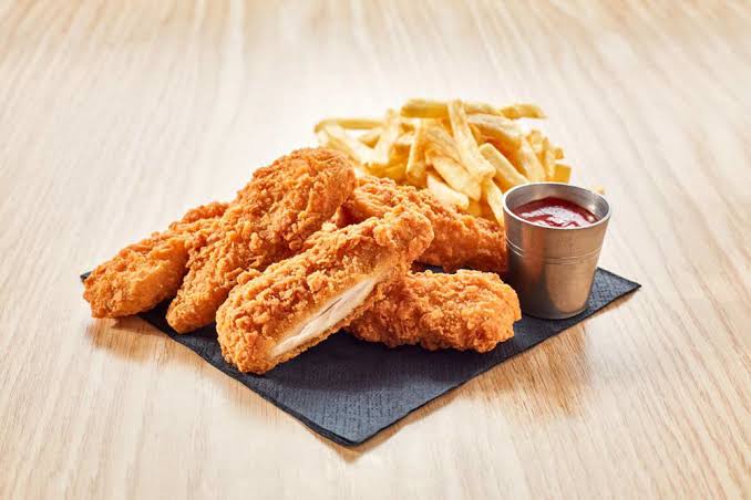 Strips chicken meal 5 pieces