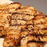 Grilled chicken breasts