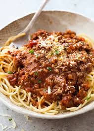 Pasta with Minced Meat White Sauce