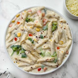 Pasta Negresco White Sauce