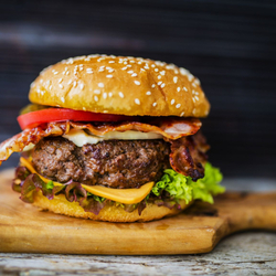 Safety Stop Beef Burger