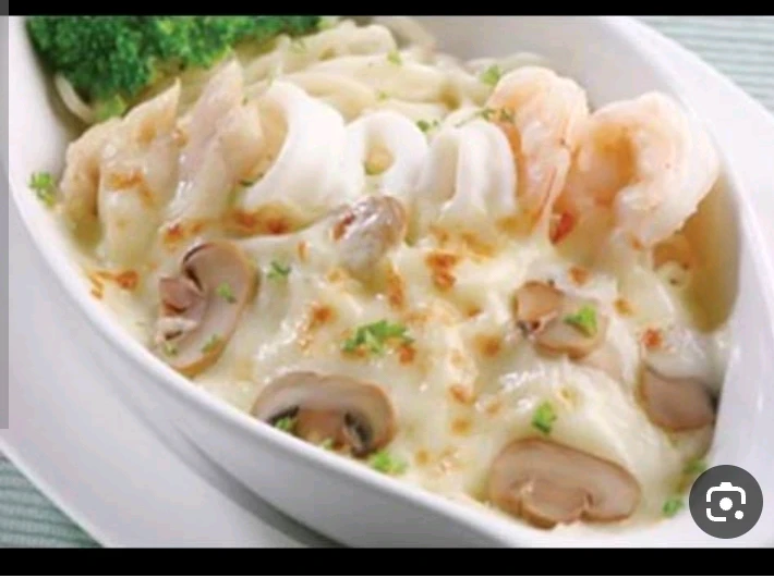 Sea Food tajine White Sauce