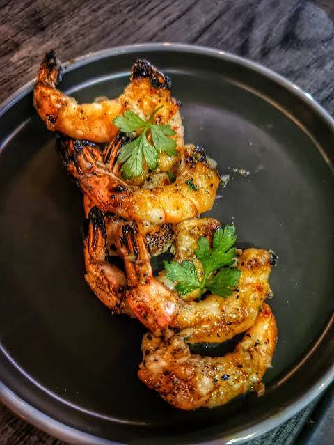 Grilled King Prawns