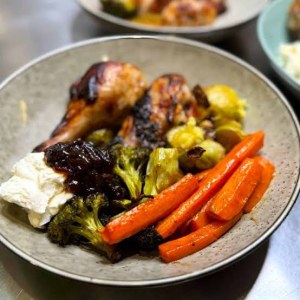 وجبة دبابيس بروستد