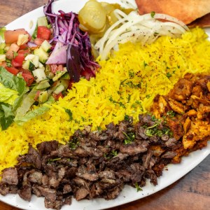 وجبة شاورما ميكس