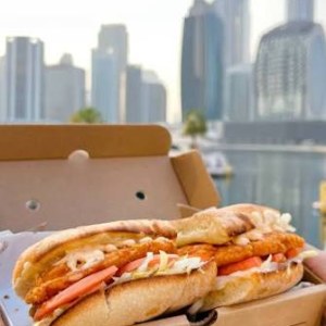 ساندويتش إسكالوب فراخ