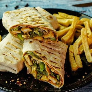 Arabic Shawarma Chicken meal