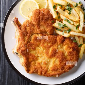Cotoletta with French Fries