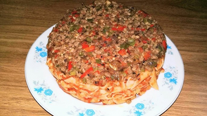 Pasta Casserole with Meat