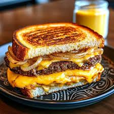 Classic Patty Melt Toast