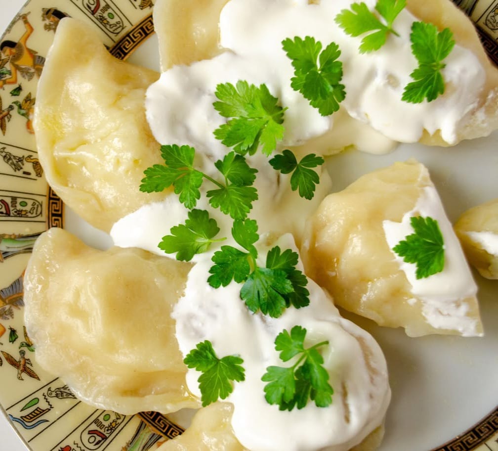 Vareniki with potatoes