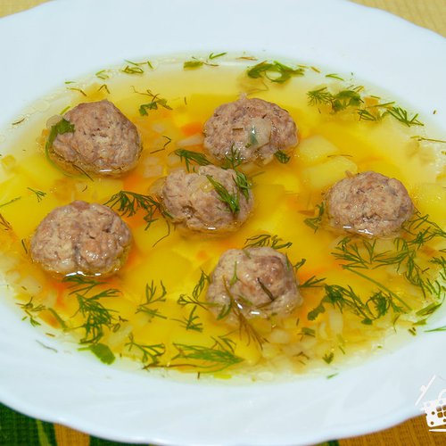 Meatball soup