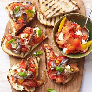 Bruschetta with Anchovies