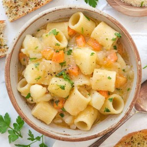 Паста с картофелем