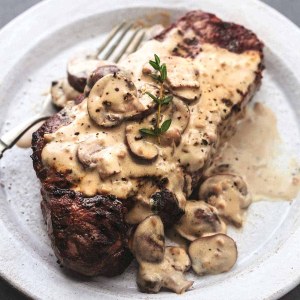 Grilled steak
