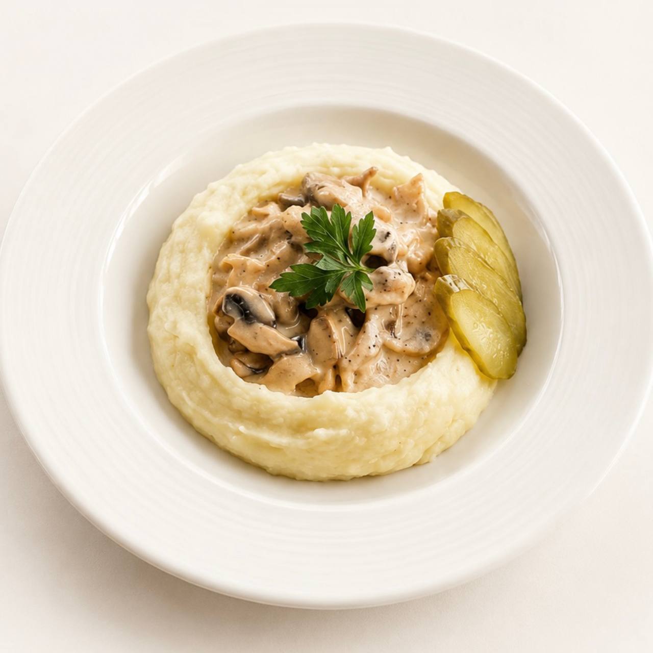Chicken stroganoff