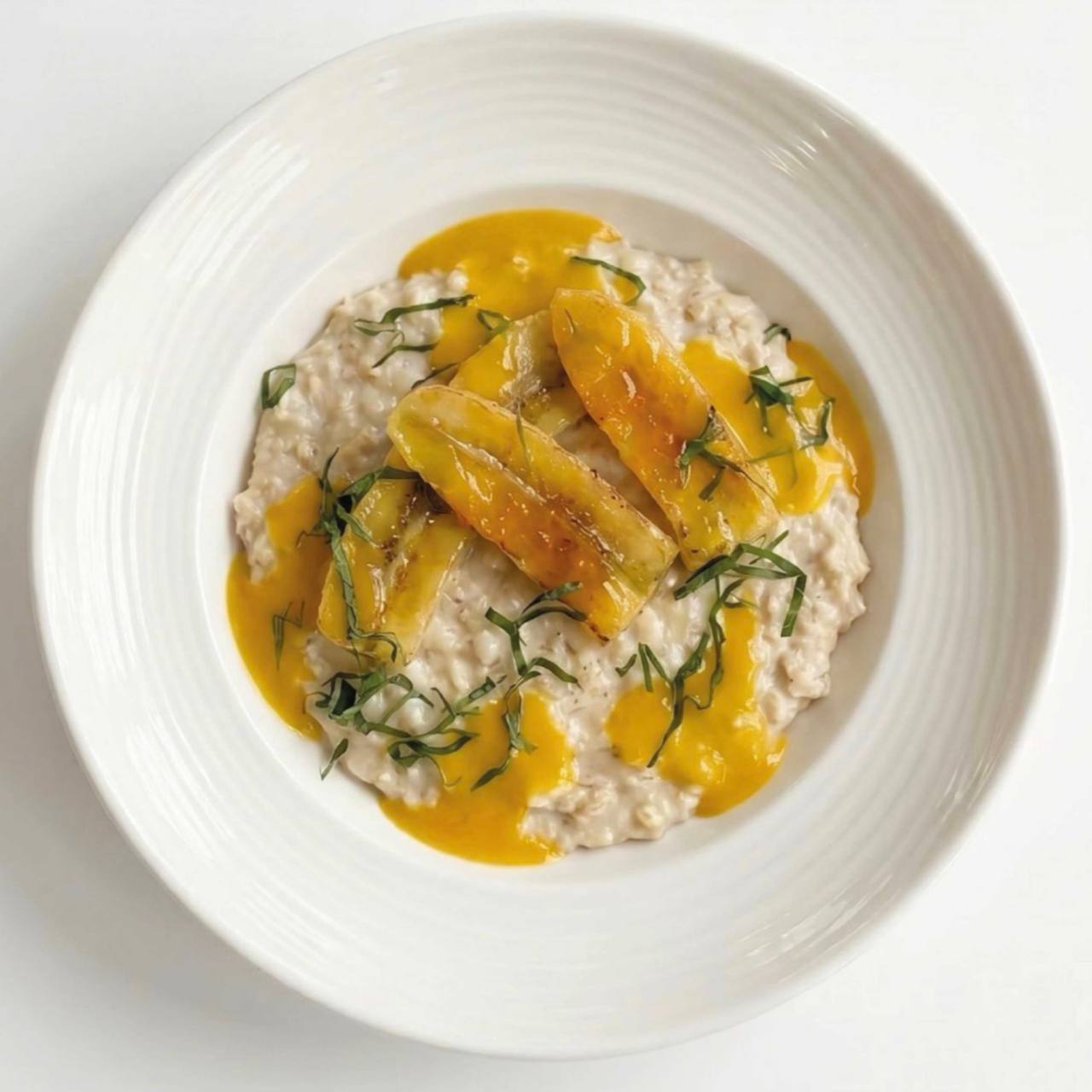 Oatmeal with banana