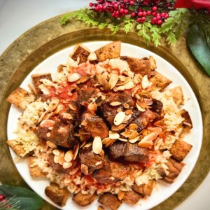 Тажин фатта с мясом
