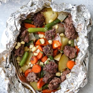 Мясной тажин в фольге