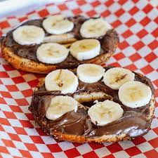 Bagel Nutella and banana