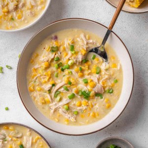 شوربة ذرة حلوة بالفراخ