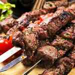 Lamb kebab