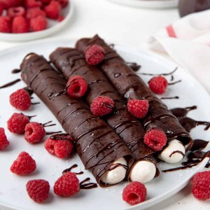 Chocolate Mix Crepe